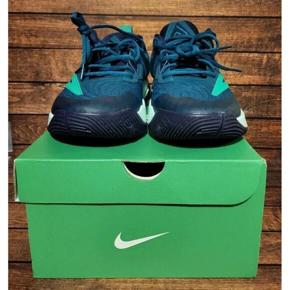 Nike Giannis Immortality 3 Geode Teal Purple Shoes DZ7533-301 Men's Size 11 New - Picture 3 of 6